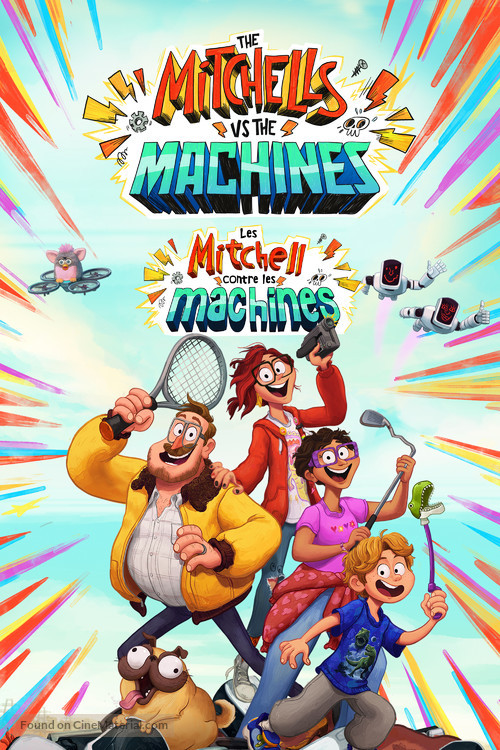 The Mitchells vs. the Machines - Canadian Video on demand movie cover
