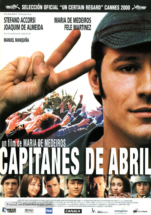 Capit&atilde;es de Abril - Spanish Movie Poster