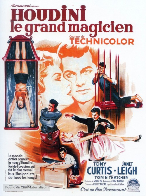 Houdini - French Movie Poster