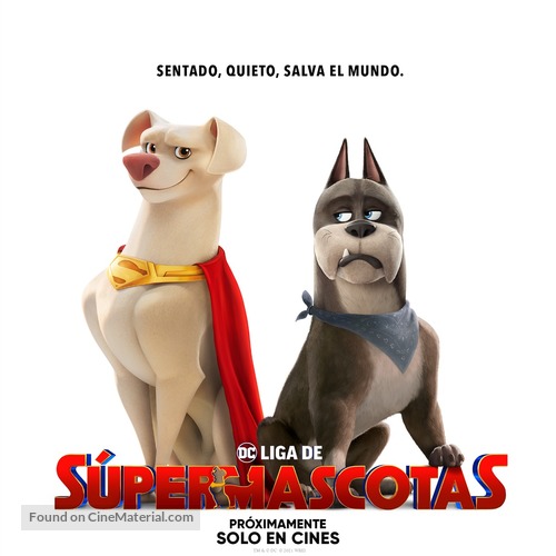 DC League of Super-Pets - Argentinian Movie Poster