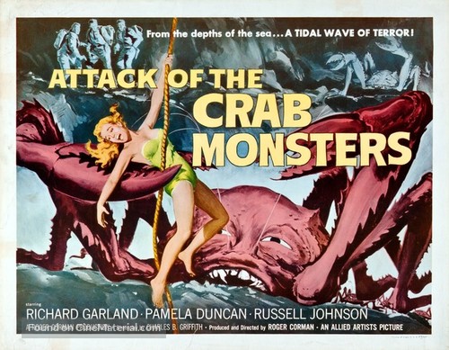 Attack of the Crab Monsters - Movie Poster