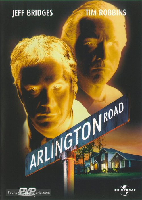 Arlington Road - DVD movie cover