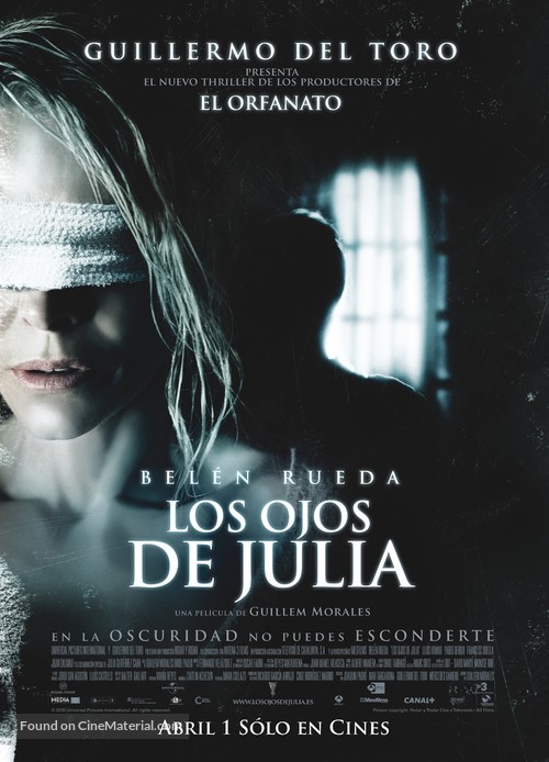 Los ojos de Julia - Colombian Movie Poster