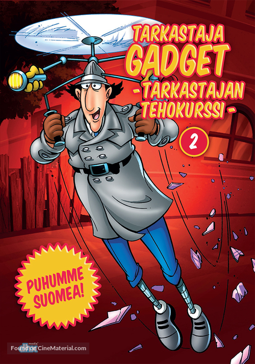 &quot;Inspector Gadget&quot; - Finnish DVD movie cover