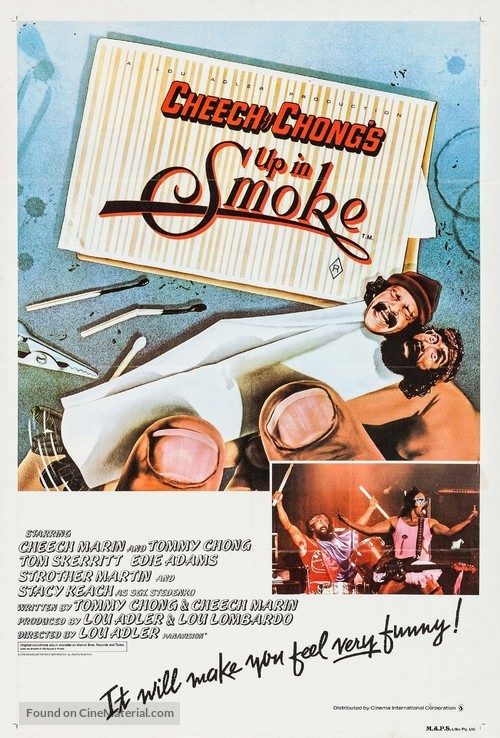 Up in Smoke - Australian Movie Poster