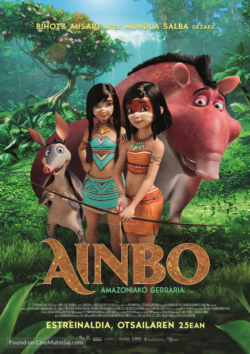 AINBO: Spirit of the Amazon - Spanish Movie Poster