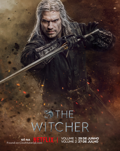&quot;The Witcher&quot; - Brazilian Movie Poster