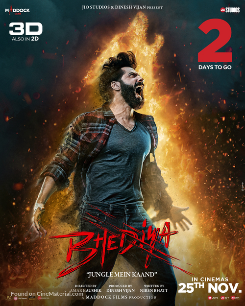 Bhediya - Indian Movie Poster