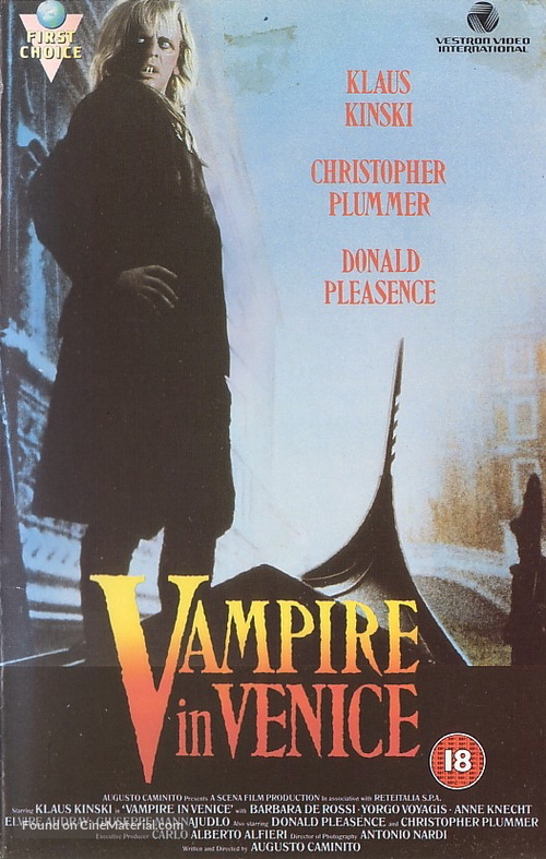 Nosferatu a Venezia - British Movie Cover