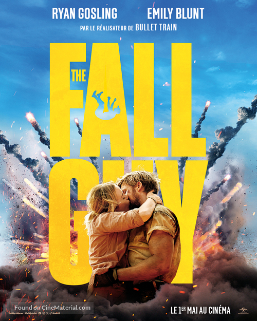 The Fall Guy - French Movie Poster