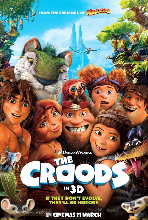 The Croods - Malaysian Movie Poster