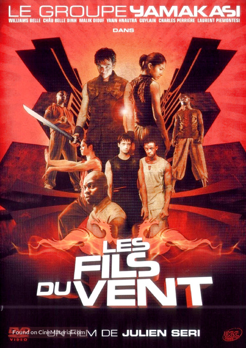 Les fils du vent - French DVD movie cover