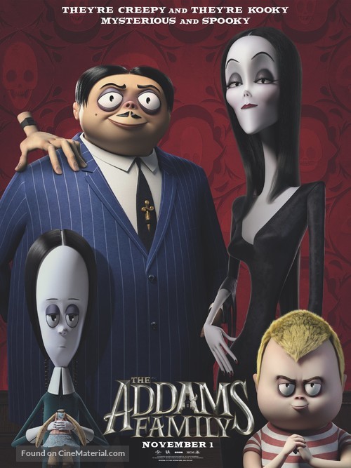 The Addams Family - Indian Movie Poster