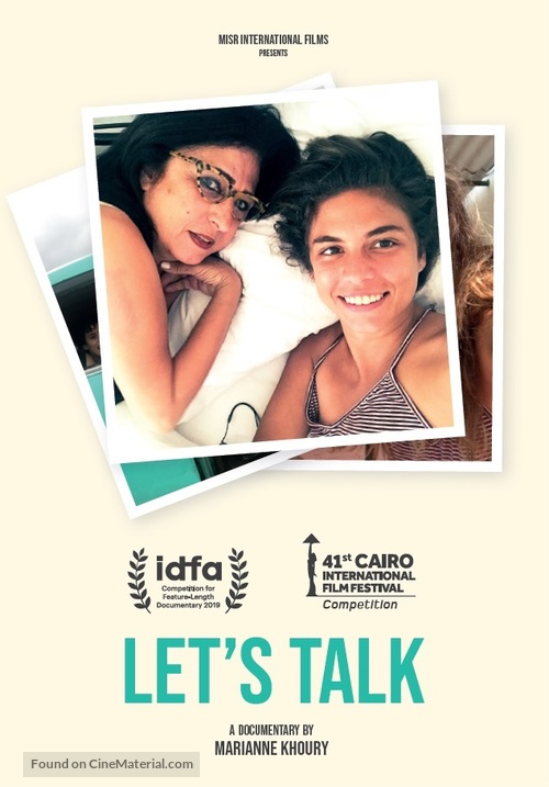 Let&#039;s Talk - Egyptian Movie Poster