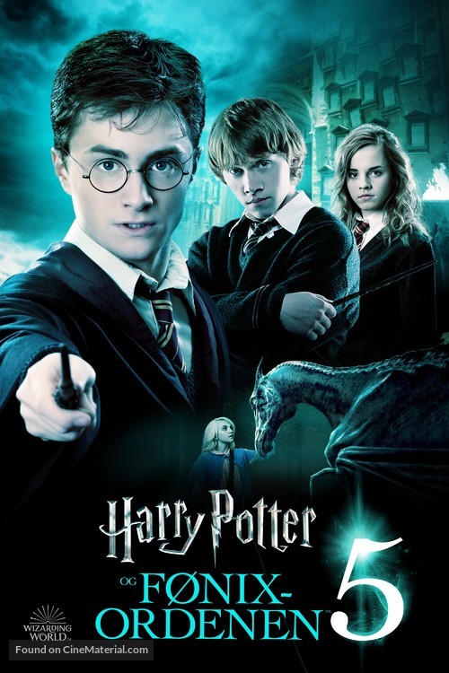 Harry Potter and the Order of the Phoenix - Danish Video on demand movie cover