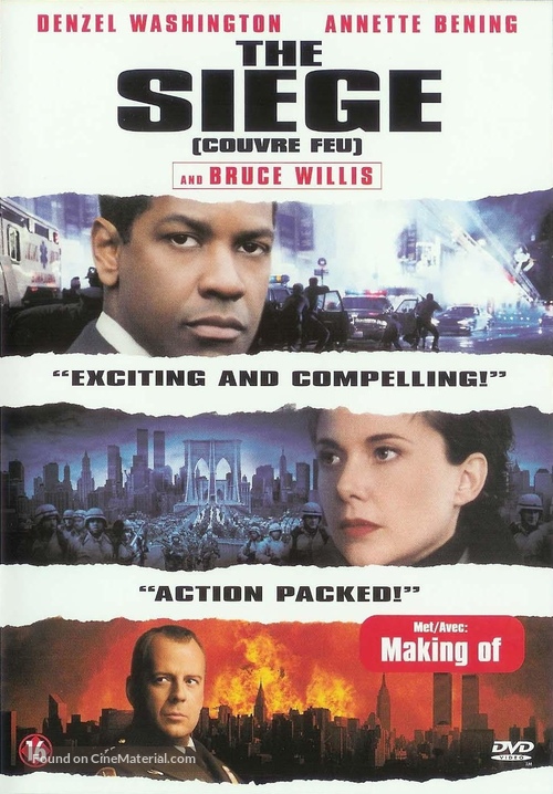 The Siege - Dutch DVD movie cover