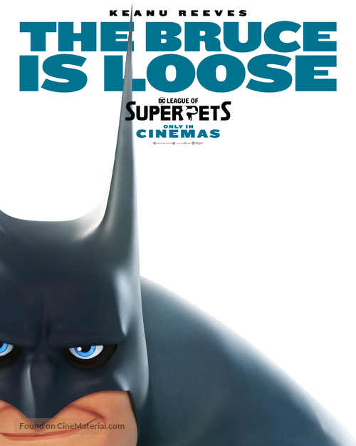 DC League of Super-Pets - British Movie Poster