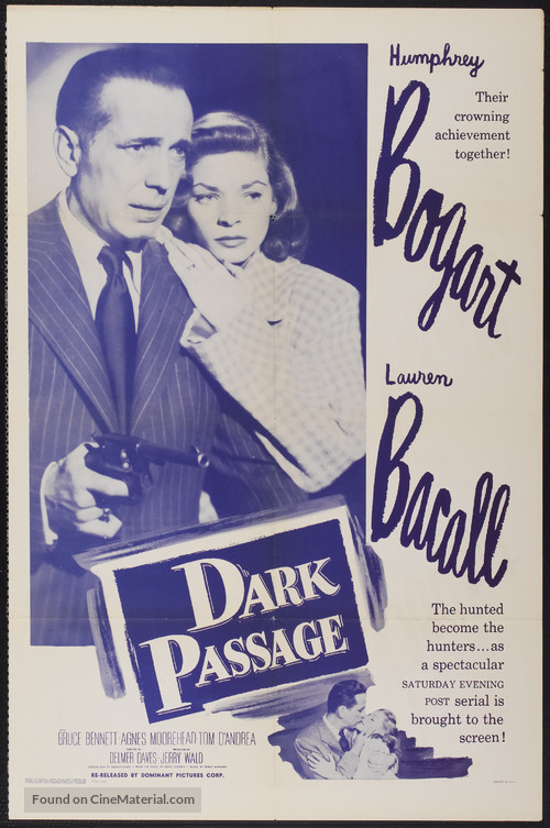 Dark Passage - Re-release movie poster