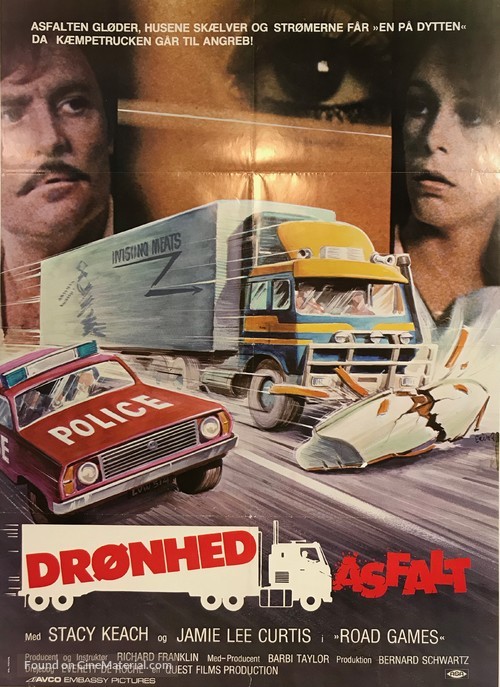 Roadgames - Danish Movie Poster