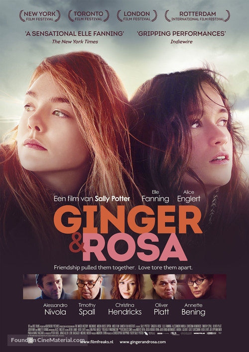Ginger &amp; Rosa - Dutch Movie Poster