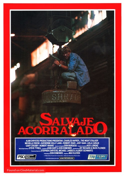The Night Stalker - Spanish Movie Poster