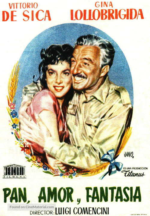 Pane, amore e fantasia - Spanish Movie Poster