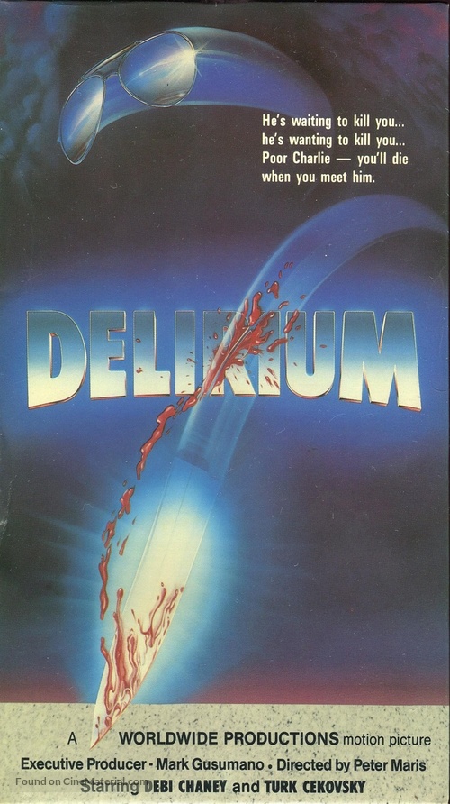 Delirium - VHS movie cover