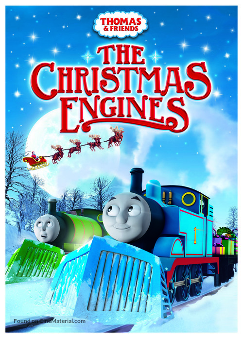 Thomas &amp; Friends: The Christmas Engines - DVD movie cover