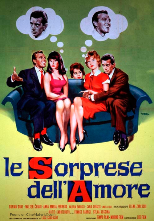 Le sorprese dell&#039;amore - Italian Movie Poster