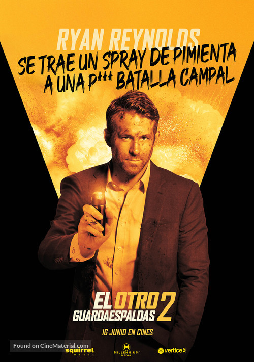 The Hitman&#039;s Wife&#039;s Bodyguard - Spanish Movie Poster