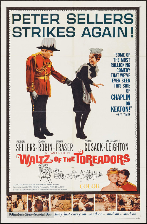 Waltz of the Toreadors - Movie Poster
