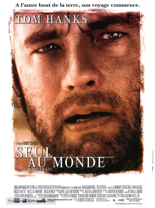 Cast Away - French Movie Poster