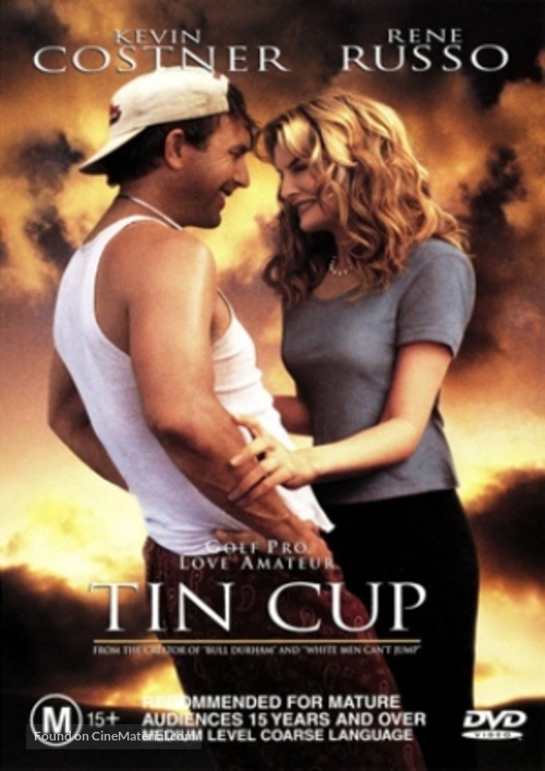 Tin Cup - Australian DVD movie cover