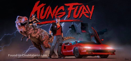 Kung Fury - Swedish poster