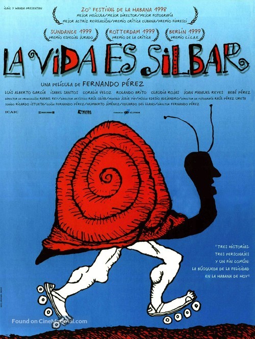 La vida es silbar - Cuban Movie Poster