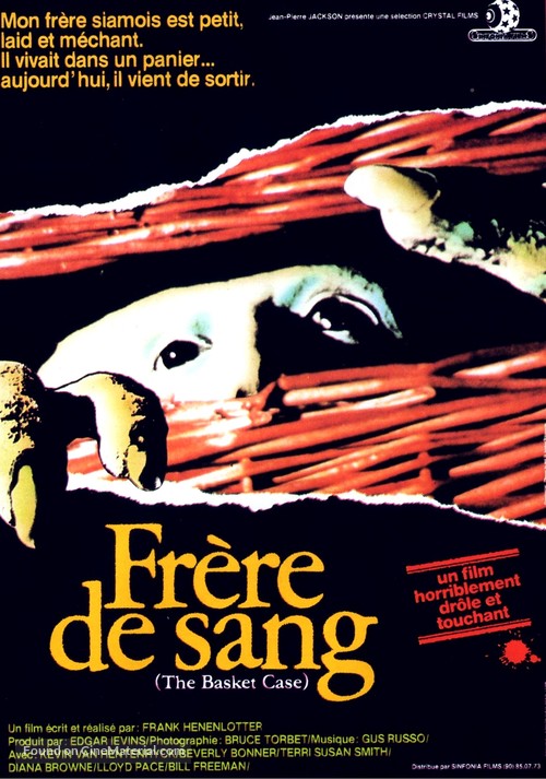 Basket Case - French Movie Poster