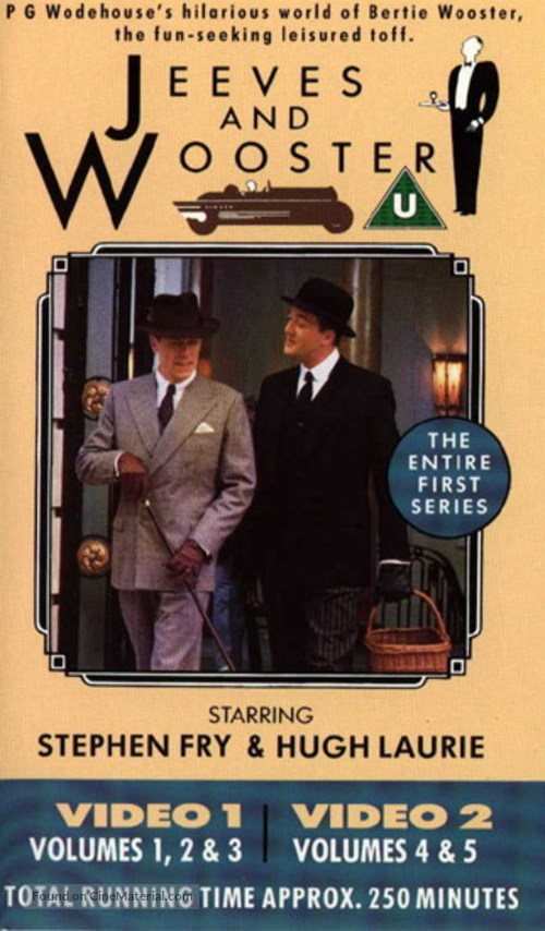 Jeeves & Wooster Theatre Poster reproduction