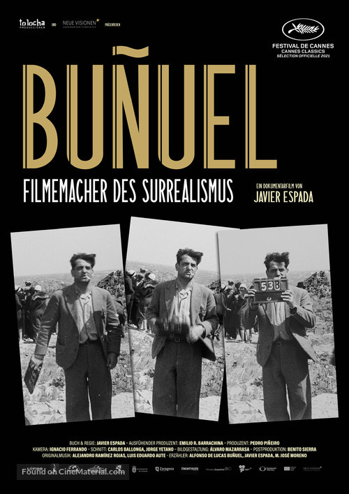 Bu&ntilde;uel, un cineasta surrealista - German Movie Poster