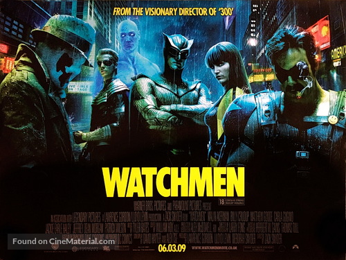 Watchmen - British Movie Poster