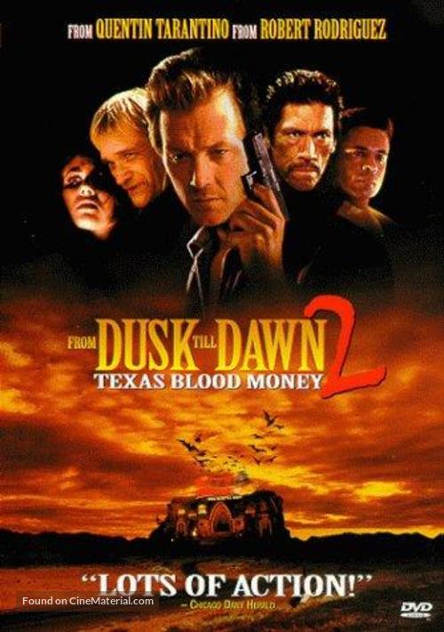 From Dusk Till Dawn 2: Texas Blood Money - DVD movie cover