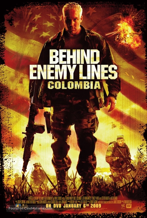 Behind Enemy Lines: Colombia - Video release movie poster