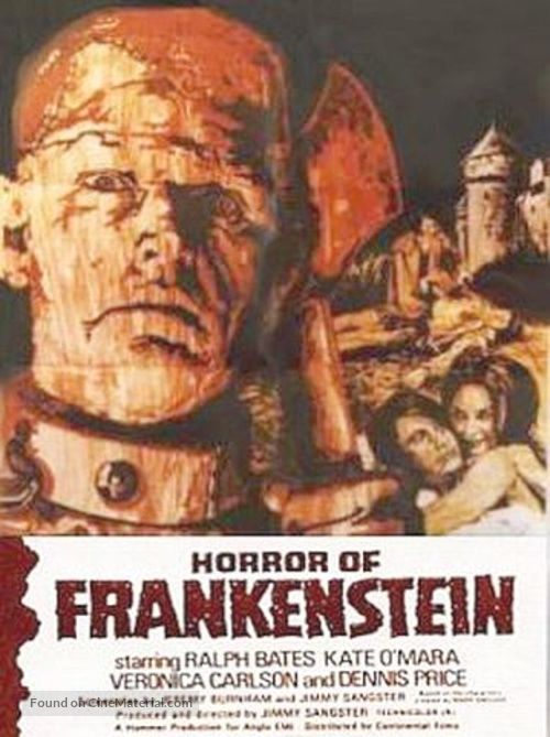 The Horror of Frankenstein - British Movie Poster