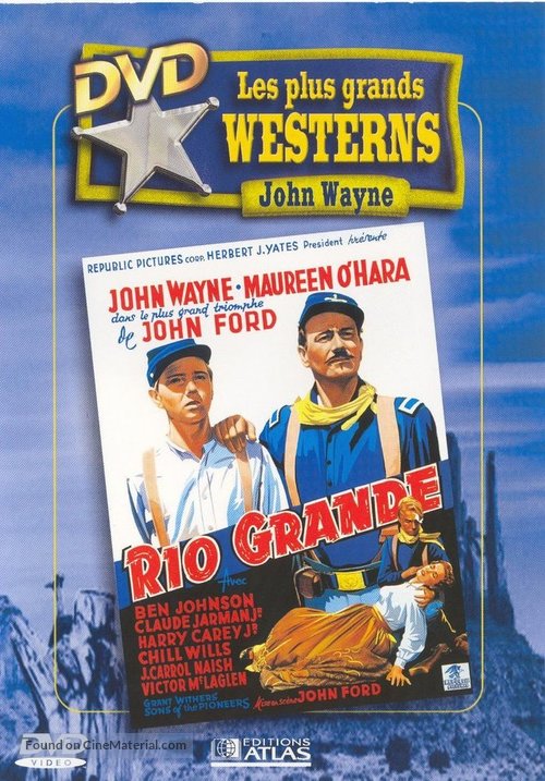 Rio Grande - French DVD movie cover
