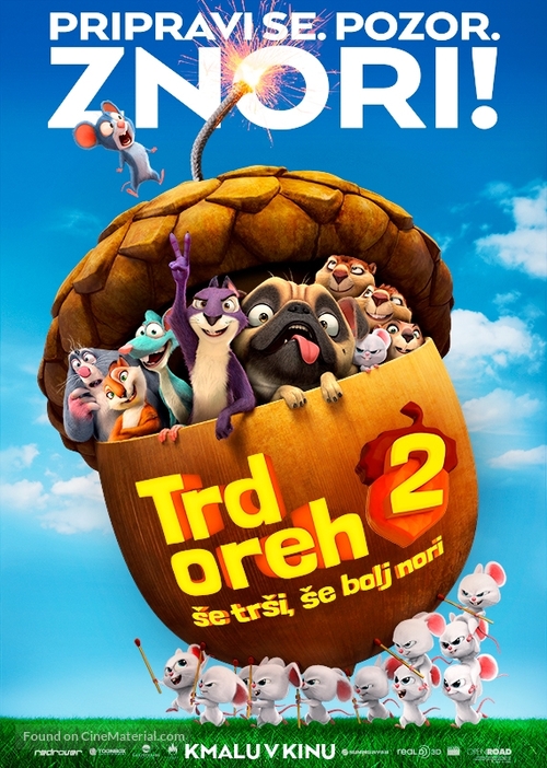 The Nut Job 2 - Slovenian Movie Poster