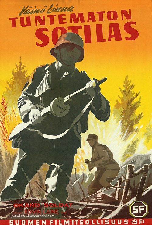 Tuntematon sotilas - Finnish Movie Poster