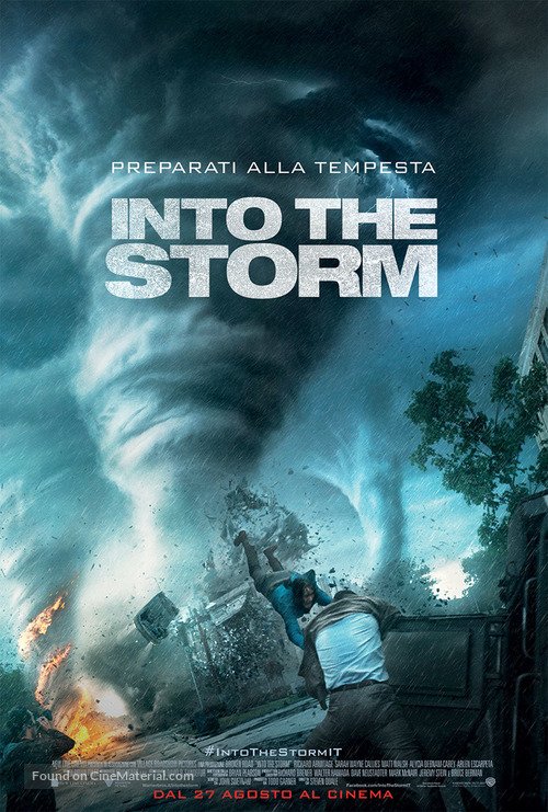 Into the Storm - Italian Movie Poster