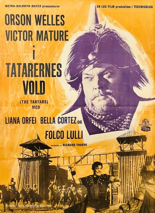 I tartari - Danish Movie Poster