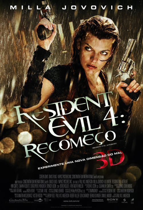 Resident Evil: Afterlife - Brazilian Movie Poster