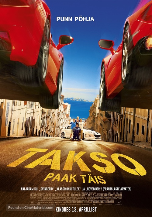 Taxi 5 - Estonian Movie Poster
