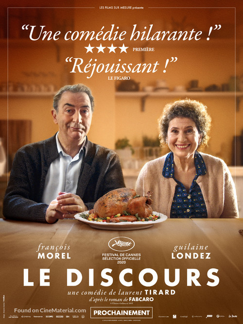 Le discours - French Movie Poster